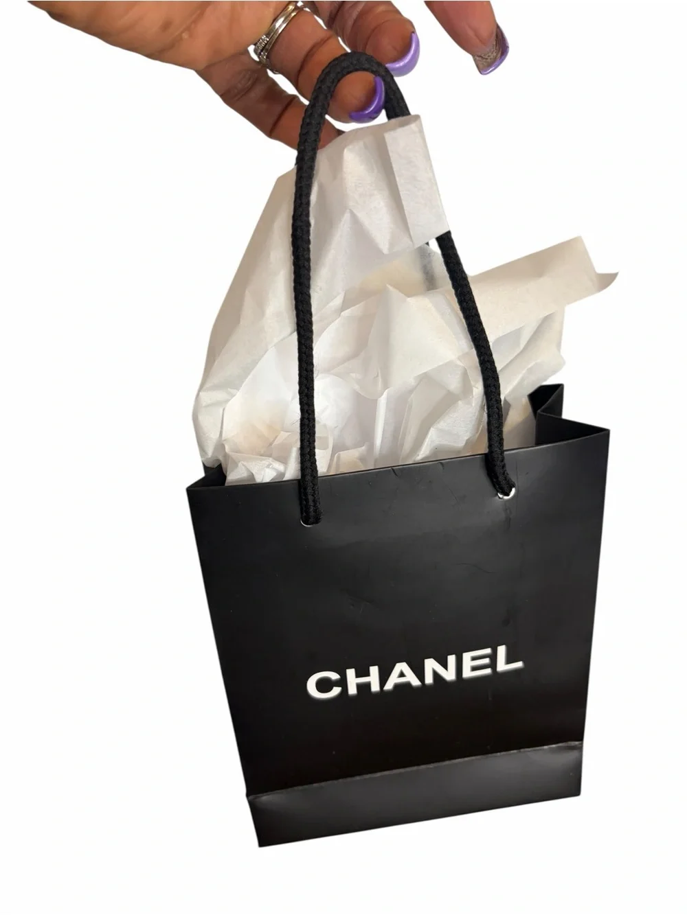 CHANEL Parfums Cosmetics Bag & Mini Shopping Bag Bundle 💕 - Picture 10 of 10
